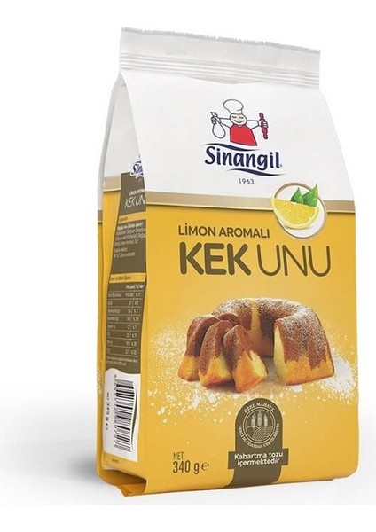 Kek Unu Li̇monlu 340 gr Paket (3 Adet)