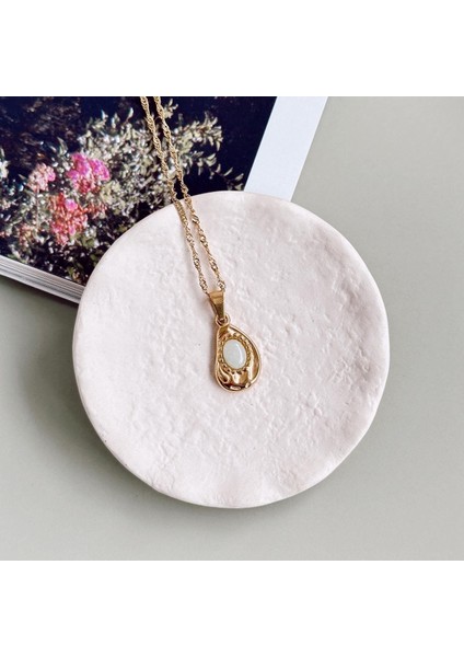 Moss Steel Necklace