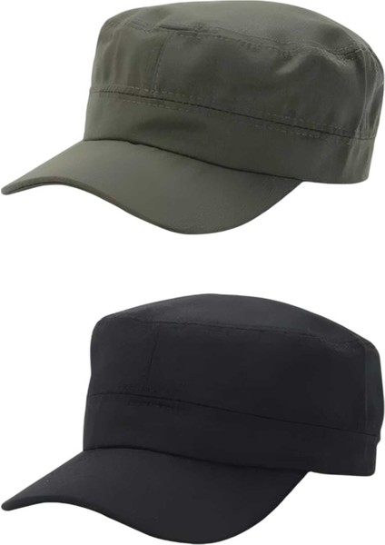 Unisex Pamuklu Castro Şapka 2 Adet