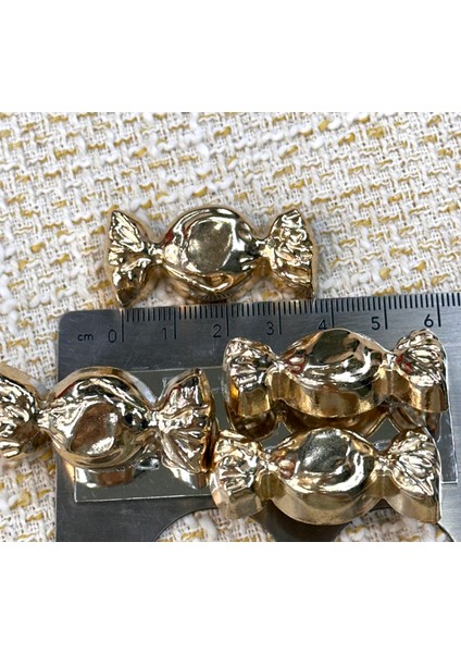 Şekerleme Paketi Model Gold Tasarım Düğme Seti modelleri