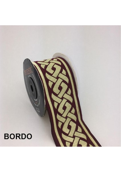 50069-BORDÜR - 10 mt Bordo