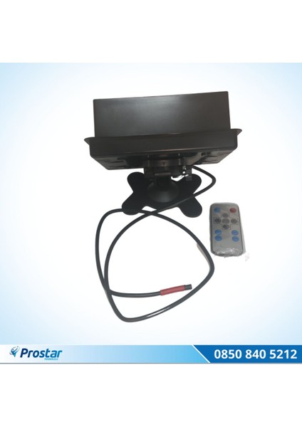 Okul ve Servis Taşıtları Dört Kameralı 7" Ekranlı 4 Kamera Dahil Full Set