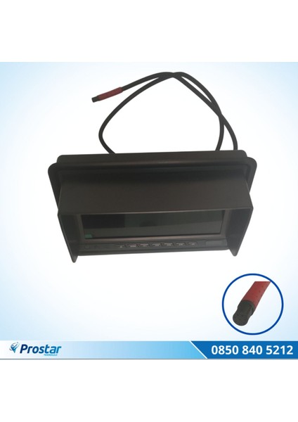 Okul ve Servis Taşıtları Dört Kameralı 7" Ekranlı 4 Kamera Dahil Full Set