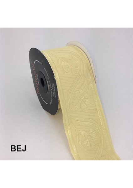 50070-BORDÜR - 10 mt Bej