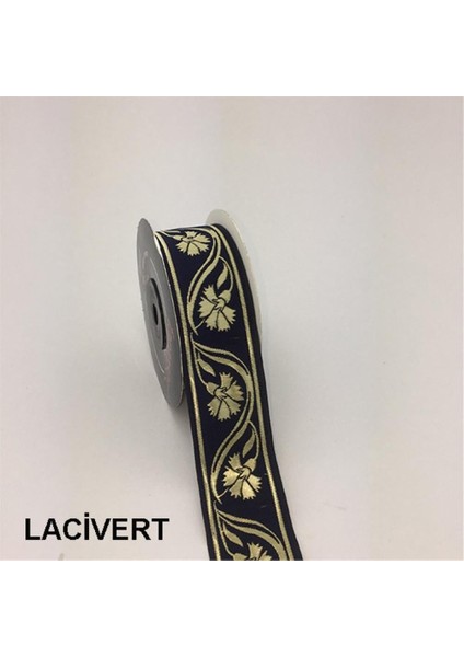 35070-BORDÜR - 10 mt Lacivert