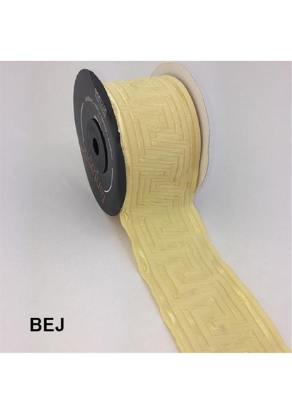 50062-BORDÜR - 10 mt Bej