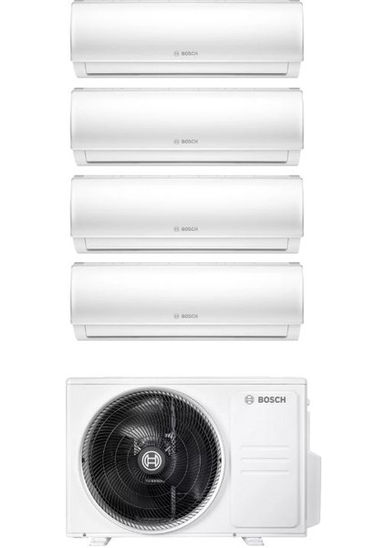 A++ 42000 Btu 1 Dış + 4 Iç Ünite (2X9000 + 2X12000 Btu) Multi Inverter Klima