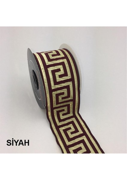 50062-BORDÜR - 10 mt Bordo