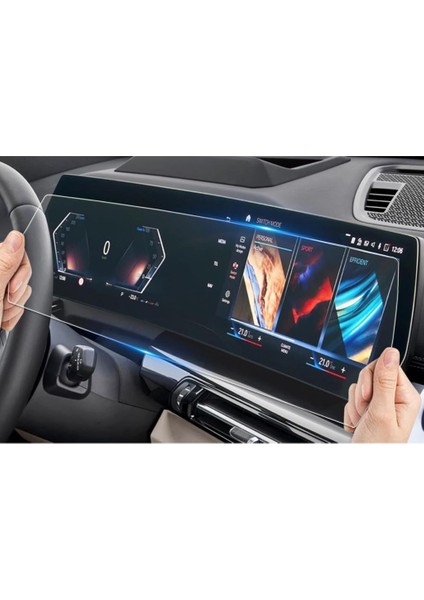 Bmw X2 Ekran Koruyucu Kavisli Ekran Ile Uyumlu Tek Parça