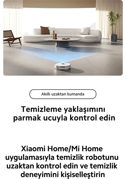 Istasyonlu 6000PA Üstün Emiş Güçlü Kendini Temizleyen Robot Vacuum X20 Plus Hepsi Bir Arada Akıllı Temizlik Robotu | Sesli Kontrol | Onerous Mutfak Tartısı Hediye