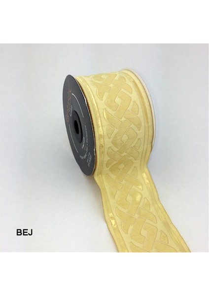 50069-BORDÜR - 10 mt Bej