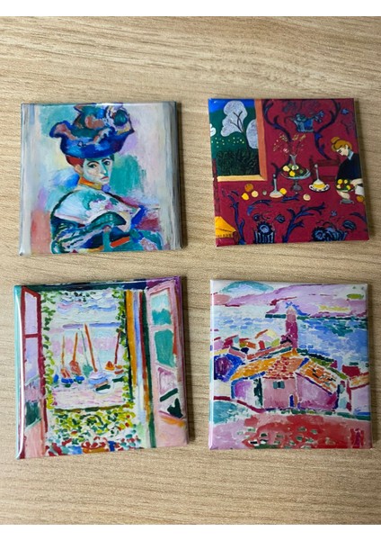 Matisse Fotoğraf Baskılı Metal Buzdolabı Magneti