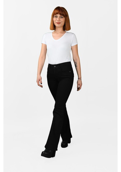 Kadın Çan Paça Kot Pantolon fiyatları