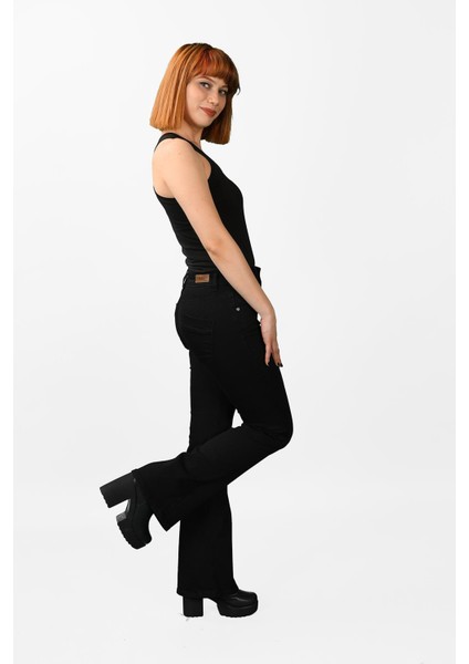 Kadın Çan Paça Kot Pantolon fırsatları