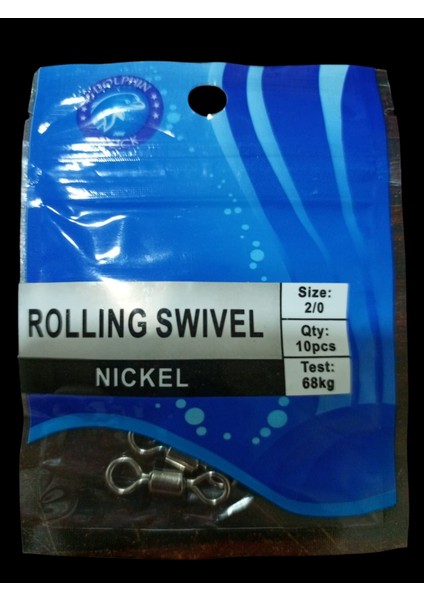 Rock Rolling Swivel Nickel Fırdöndü