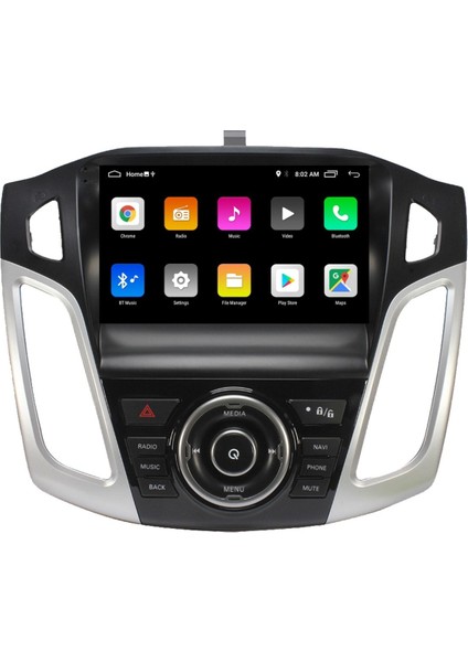 Ford Focus 3-4 Android Carplay Navigasyon Multimedya Ekran Teyp 2gb Ram + 32GB HDD