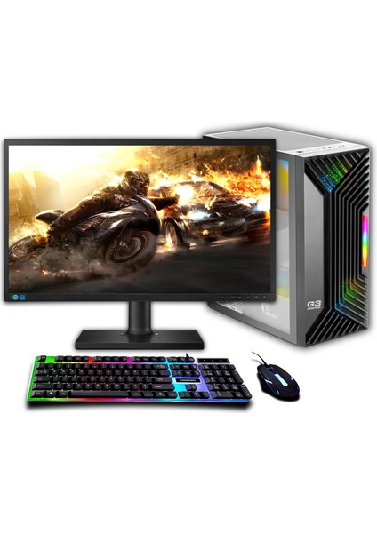 Gmx7755 İ5 12.Nesil 12600K 32Gb Ddr4 1Tb M2 Nvme 8Gb Rtx4060Tı "23.8 Oyun Bilgisayarı