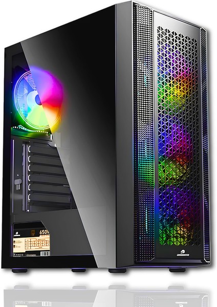 Gmx7843 İ5 12.Nesil 12600K 16Gb Ddr4 256Gb Ssd 8Gb Rx580 Oyun Bilgisayarı