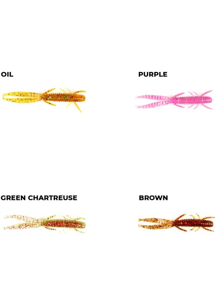 Hogy Shrimp 7.6 cm Silikon Karides Yem