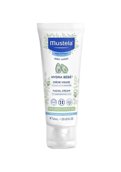 Mustela Hydra Bebe Face Cream 40ML