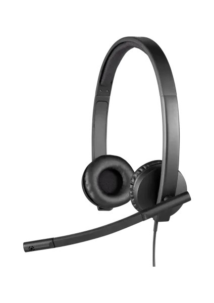 Logitech 981-000575 H570E Stereo USB Çift Taraflı Headset Mikrofonlu Kulaklık