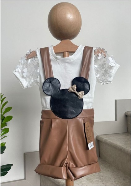 Canözkids Deri Slopet Short Takım