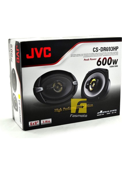 CS-DR693HP 600 Watt 100 Rms 3 Yollu Oto Oval Hoparlör Orjinal Ürün Kutu Içeriği 2 Adet fırsatları