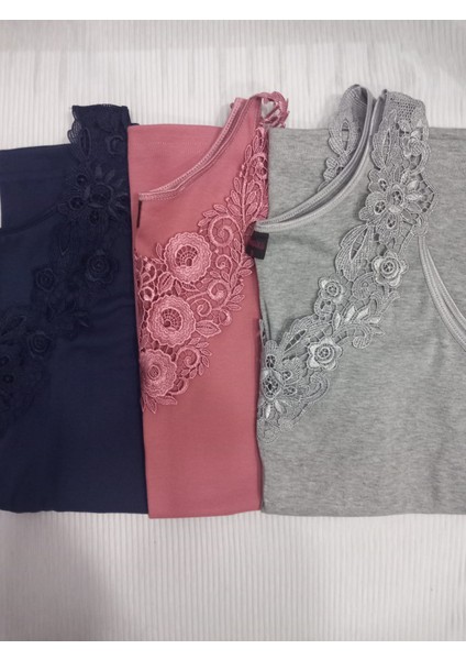 Kadın Atlet Dantelli Ceket İçi Pamuk fiyatları