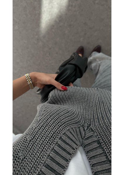 Yıkamalı Tshirtlü Süveter