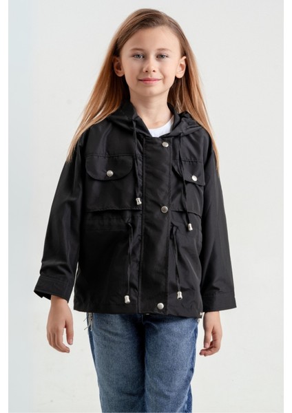 Kız Çocuk Cep Kapaklı Yağmurluk G1655 fiyatları