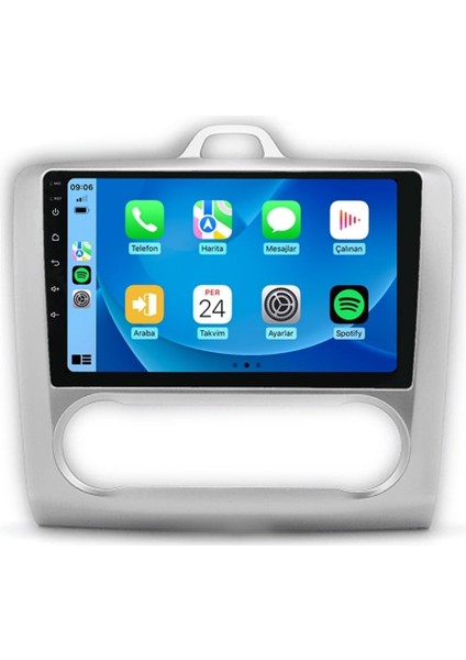 -Mtc 332MODELI Ford Focus 2 Digital Klima Carplay Multimedya Uyumlu Teyp