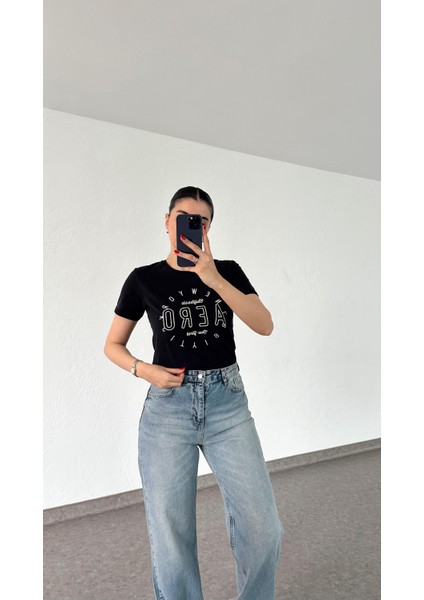 Aero Siyah Tshirt
