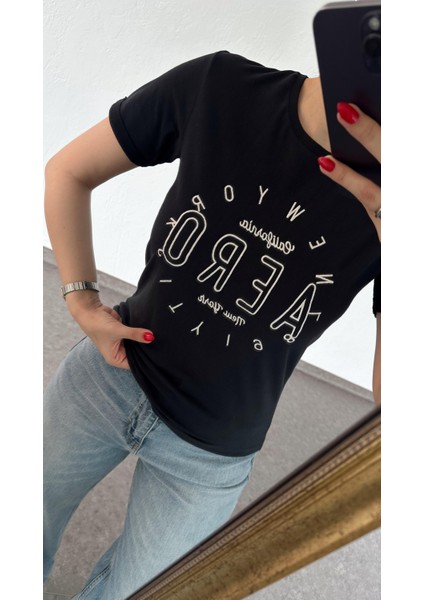 Aero Siyah Tshirt fiyatları