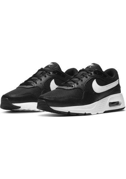 Air Max Sc Leather Sneaker Black Hakiki Deri Günlük Spor Ayakkabı Siyah modelleri