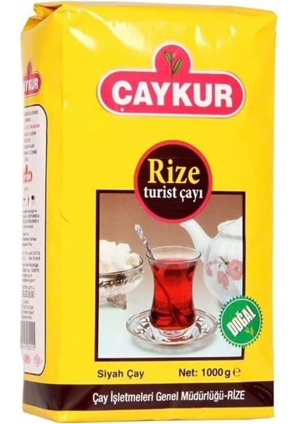 Çaykur Ri̇ze Turi̇st Çayı 1000 gr Paket (3 Adet)