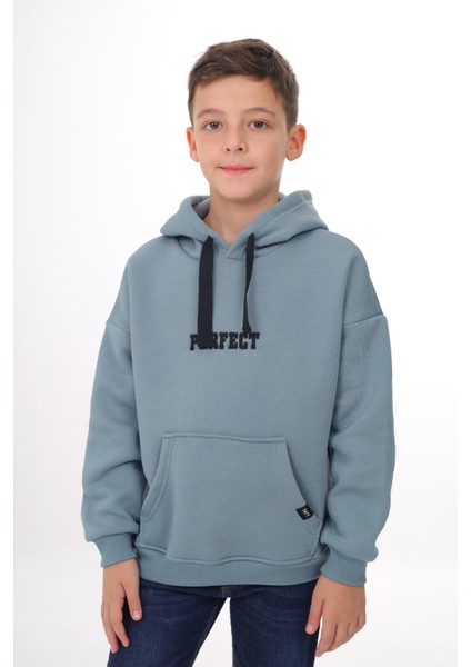 Erkek Çocuk Nakışlı Sweatshirt