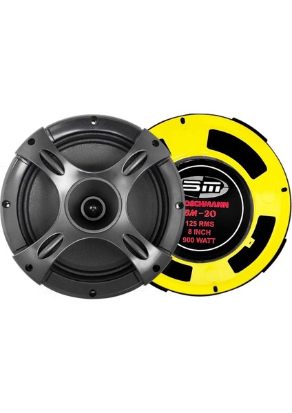Bm-20 Oto Midrange 20CM 900 Watt (125 Rms) 2 Adet