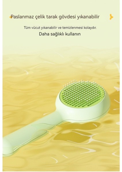 Otomatik Temizlenen Basmalı Tarak