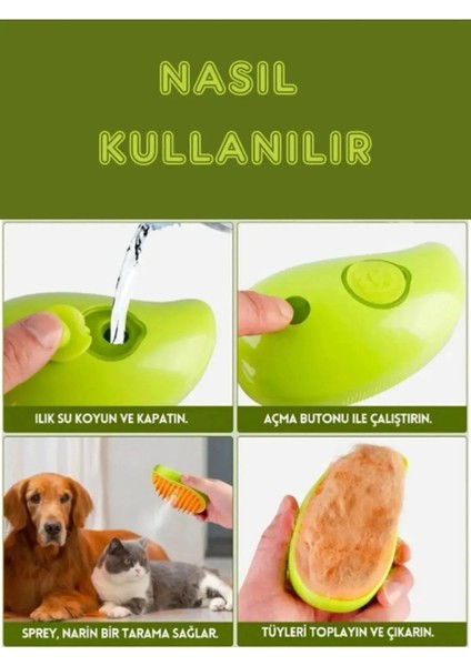 Evcil Hayvan Buharlı Tarak modelleri