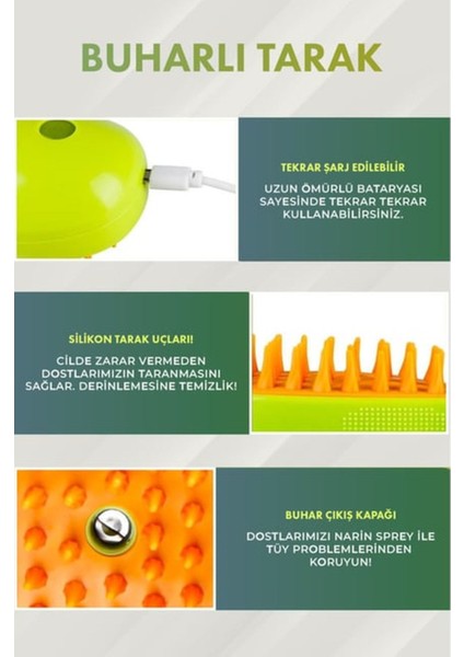 Evcil Hayvan Buharlı Tarak fırsatları