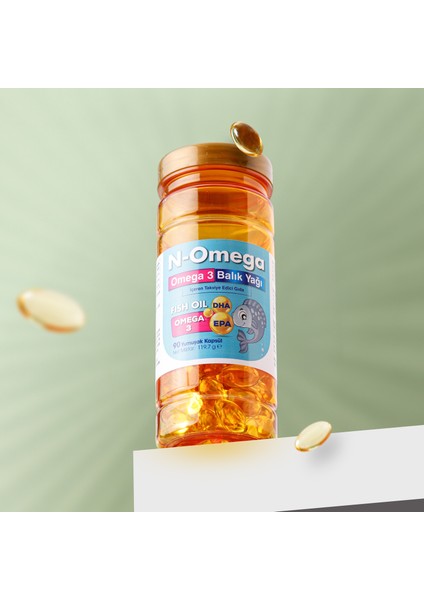 Omega 3 1000 Mg Balık Yağı 90 Yumuşak Kapsül