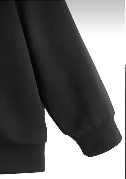 Unisex Çocuk Siyah Fermuarlı Hırka modelleri