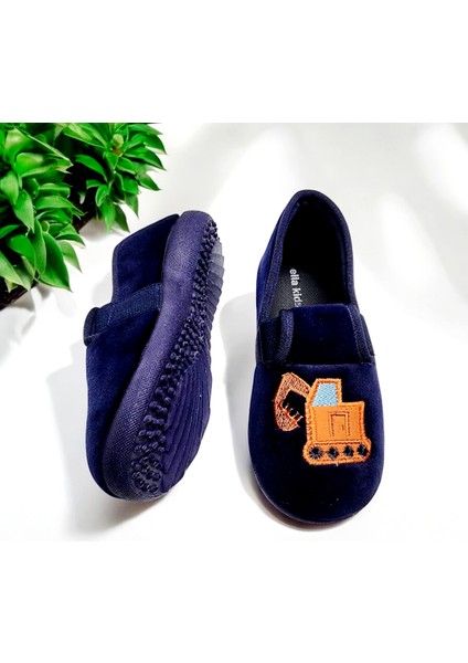 Çocuk Kışlık Iş Makinesi Temalı Ev,kreş,anasınıfı Panduf fiyatları