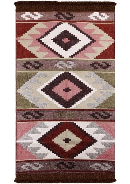 Çift Taraflı Kilim, Makinede Yıkanabilir, Modern Desenli, 80*150 cm , SA1583B modelleri