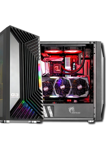 Gmx7746 İ5 12.Nesil 12600K 16Gb Ddr4 512Gb M2 Nvme 8Gb Rtx4060Tı Oyun Bilgisayarı