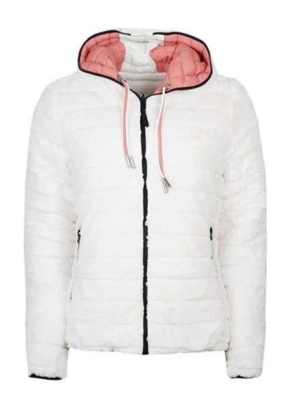 Addıson 2K23-501A 4pr Beyaz Kadın Spor Mont modelleri