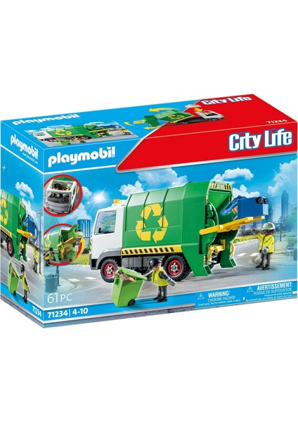 Playmobil 71234 Geri Dönüşüm Kamyonu