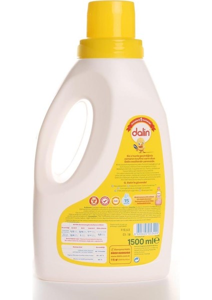 Sıvı Çamaşır Deterjanı 1500 ml