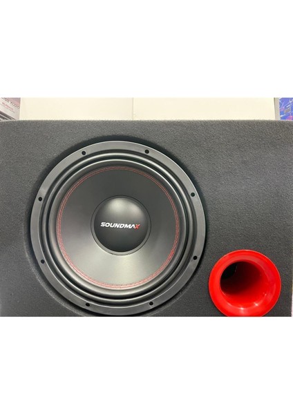 SX-RT12 30 cm Kabinli Subwoofer Bas 1500 Watt Maximum