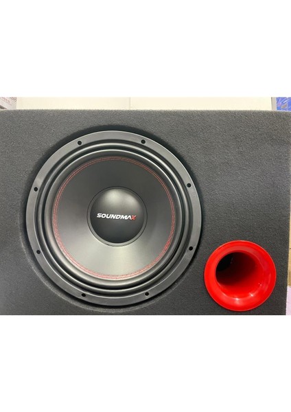 SX-RT12 30 cm Kabinli Subwoofer Bas 1500 Watt Maximum